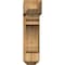 Ekena Millwork Olympic Craftsman Rough Sawn Bracket w/ Offset Brace, Western Red Cedar, 8"W x 26"D x 30"H BKT0806X26X30OLY04RWR - alternate 3